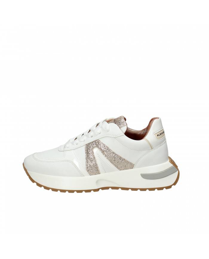 Alexander Smith Sneaker in pelle Bianco Hyde.65wgd Nuova Collezione...