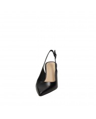 RF Festa Slingback in pelle Nero Frans Nuova Collezione RF Festa