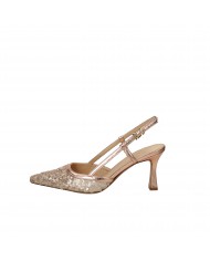 RF Festa Slingback in pelle laminata Rame Lilla Nuova Collezione RF...