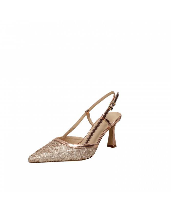 RF Festa Slingback in pelle laminata Rame Lilla Nuova Collezione RF... RF Festa Slingback in pelle laminata Rame Lilla Nuova Collezione RF...