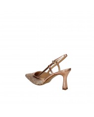 RF Festa Slingback in pelle laminata Rame Lilla Nuova Collezione RF...