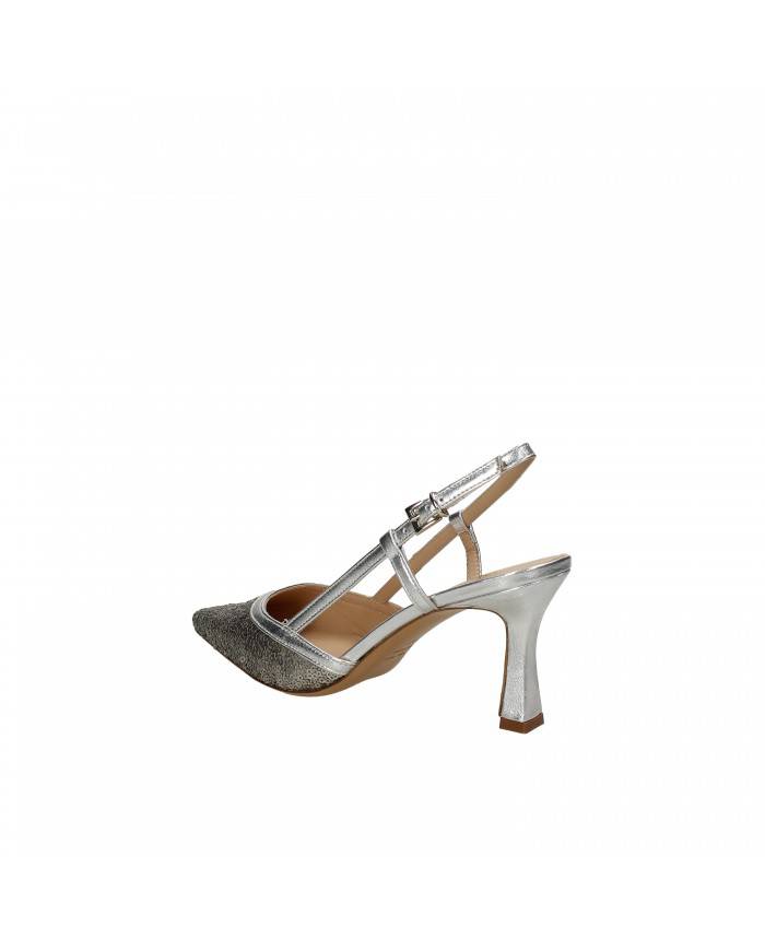 RF Festa Slingback in pelle laminata Acciaio Lilla Nuova Collezione... RF Festa Slingback in pelle laminata Acciaio Lilla Nuova Collezione...