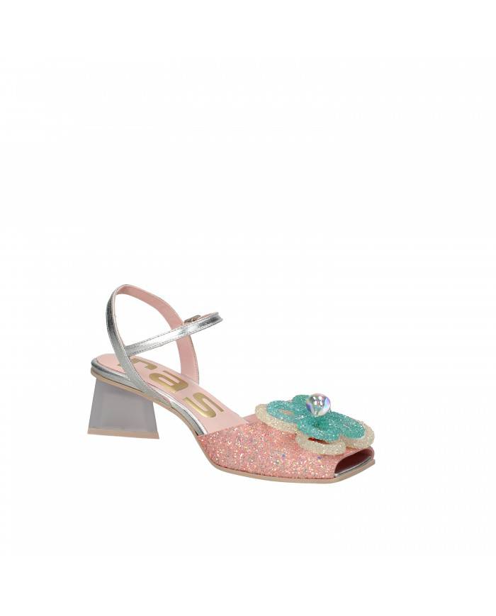 Ras® Sandalo in glitter Rosa 7198 Nuova Collezione Ras