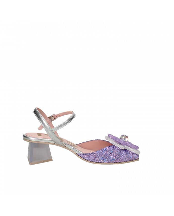 Ras® Sandalo in glitter Lilla 7198 Nuova Collezione Ras