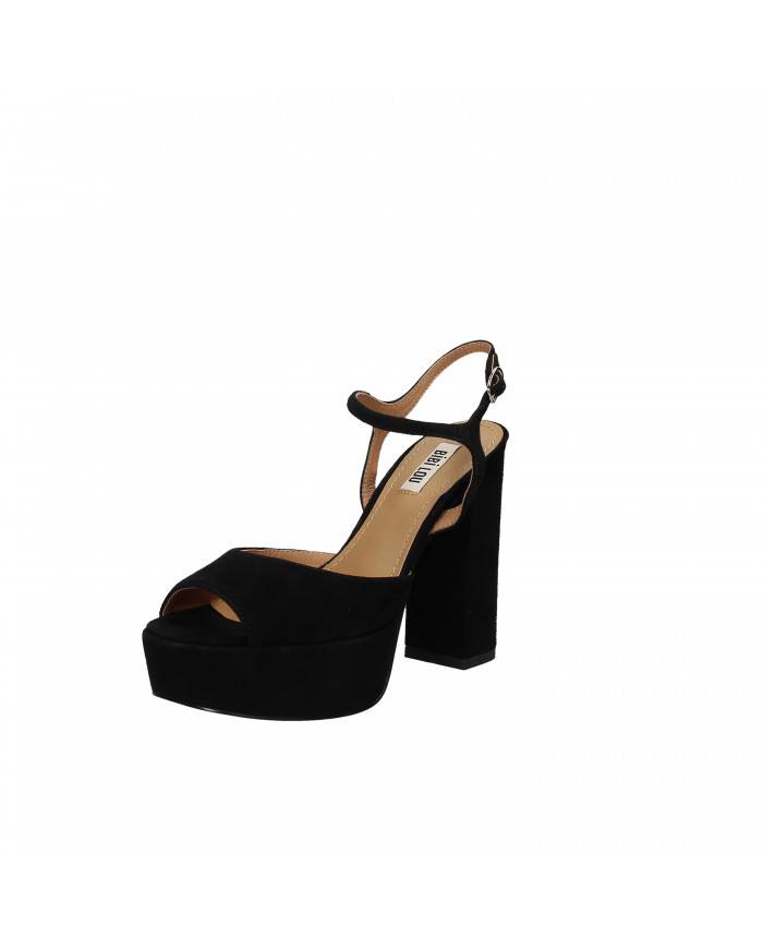 Bibi Lou Sandalo in camoscio Nero 630p30vk Nuova Collezione Bibi Lou