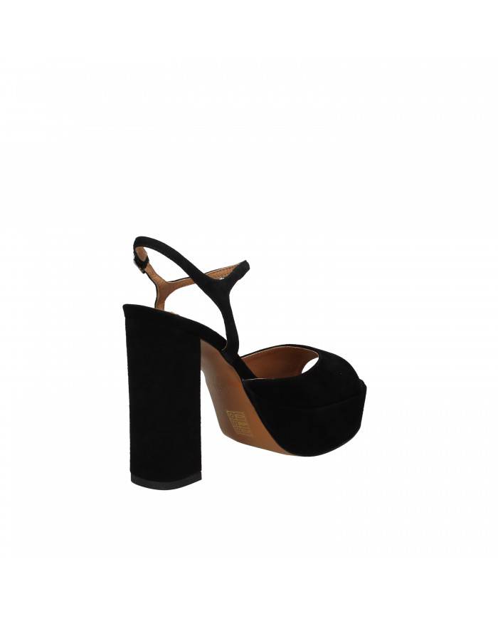 Bibi Lou Sandalo in camoscio Nero 630p30vk Nuova Collezione Bibi Lou