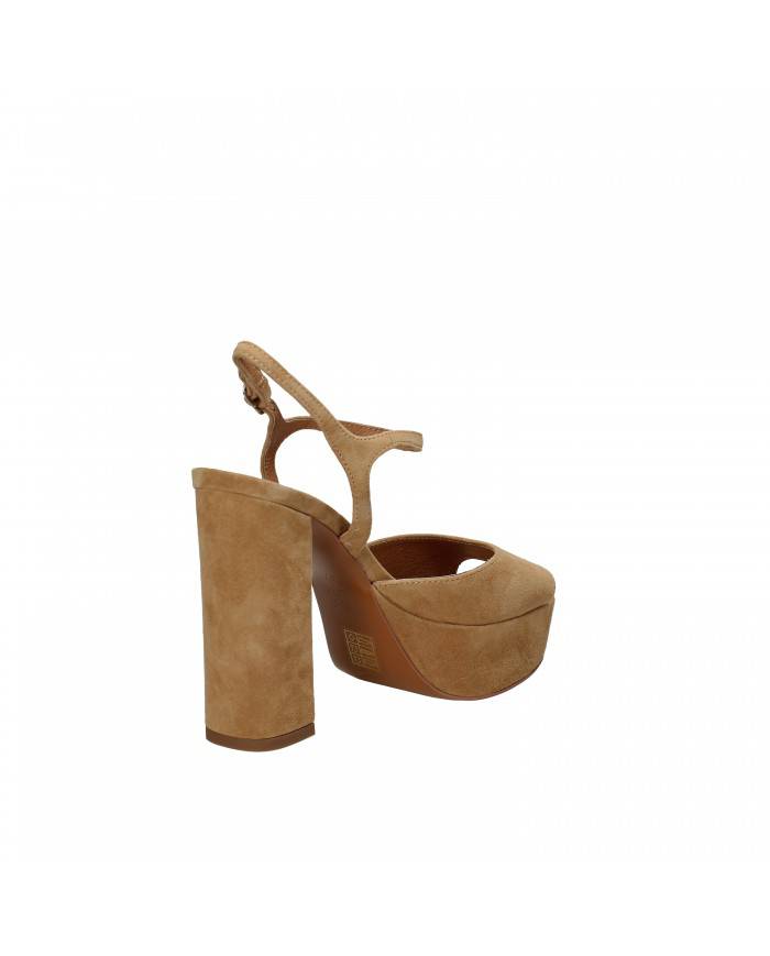 Bibi Lou Sandalo in camoscio Cammello 630p30vk Nuova Collezione Bib...