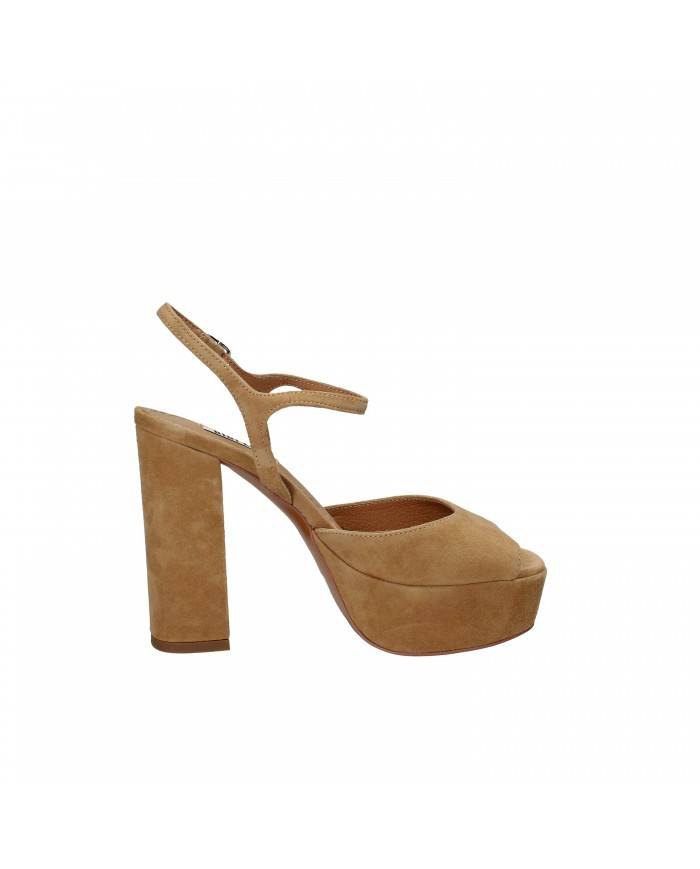 Bibi Lou Sandalo in camoscio Cammello 630p30vk Nuova Collezione Bib...