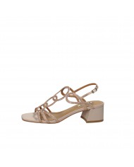 Bibi Lou Sandalo in pelle laminata Nude 585z00vk Nuova Collezione B...