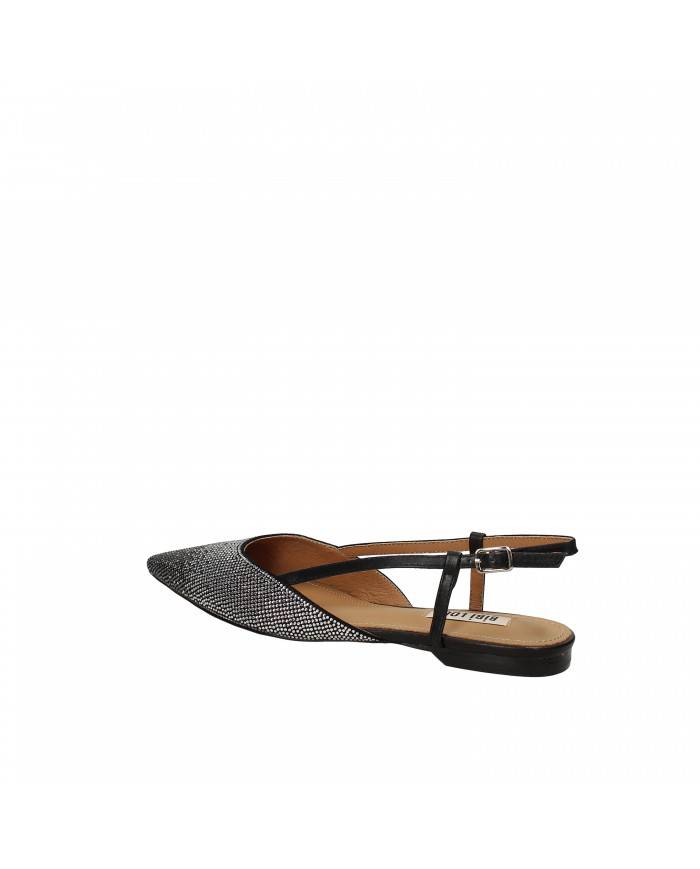 Bibi Lou Slingback in camoscio Nero 603z00vk Nuova Collezione Bibi Lou