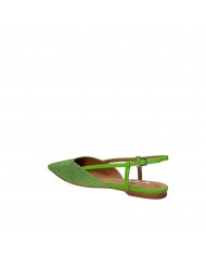 Bibi Lou Slingback in camoscio Verde 603z00vk Nuova Collezione Bibi...