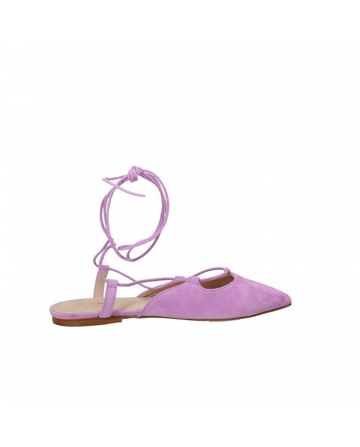 Il Borgo Firenze Slingback in camoscio Lilla 5861 Nuova Collezione ...