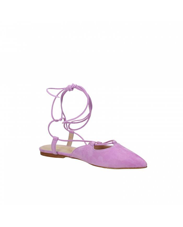 Il Borgo Firenze Slingback in camoscio Lilla 5861 Nuova Collezione ...