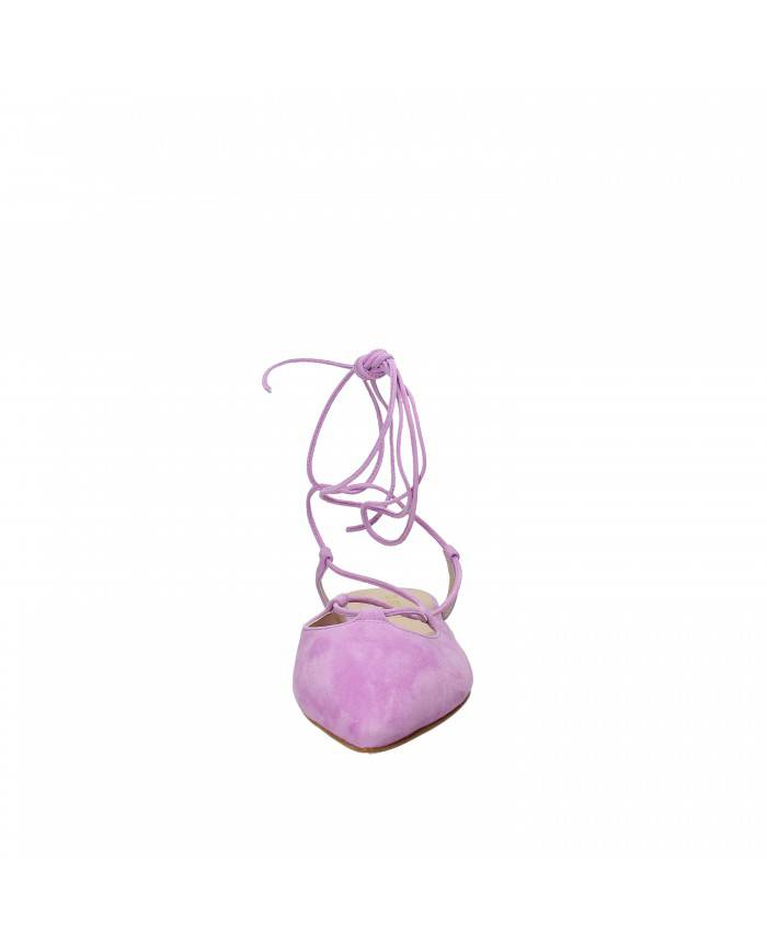 Il Borgo Firenze Slingback in camoscio Lilla 5861 Nuova Collezione ...