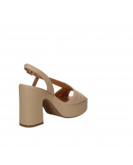 Gianmarco Sorelli Sandalo in pelle Beige 2169 Nuova Collezione Extreme