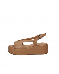 Gianmarco Sorelli Sandalo in pelle Tan 2157 Nuova Collezione Extreme