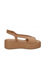 Gianmarco Sorelli Sandalo in pelle Tan 2157 Nuova Collezione Extreme