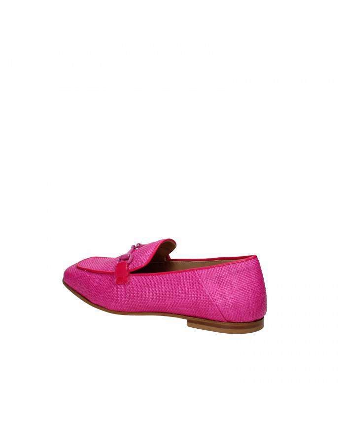 Triver Flight Mocassino in rafia Fucsia 569-08B Nuova Collezione Tr...
