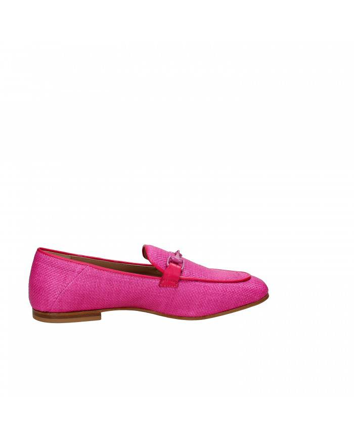 Triver Flight Mocassino in rafia Fucsia 569-08B Nuova Collezione Tr...