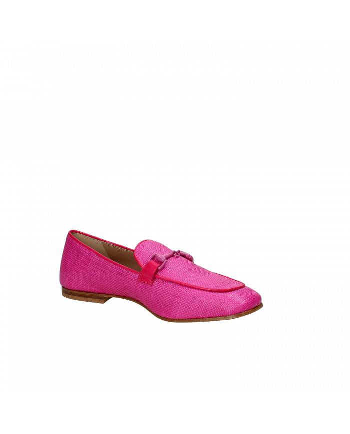 Triver Flight Mocassino in rafia Fucsia 569-08B Nuova Collezione Tr...