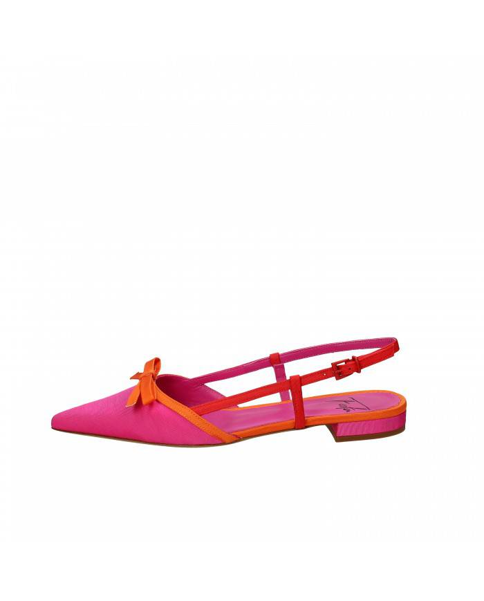 RF Festa Slingback in tessuto Fucsia Aris Nuova Collezione RF Festa RF Festa Slingback in tessuto Fucsia Aris Nuova Collezione RF Festa