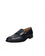 Rossano Bisconti Mocassino in pelle Blu 557-03 Nuova Collezione Ros...