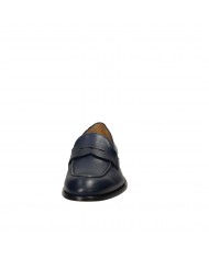 Rossano Bisconti Mocassino in pelle Blu 557-03 Nuova Collezione Ros...