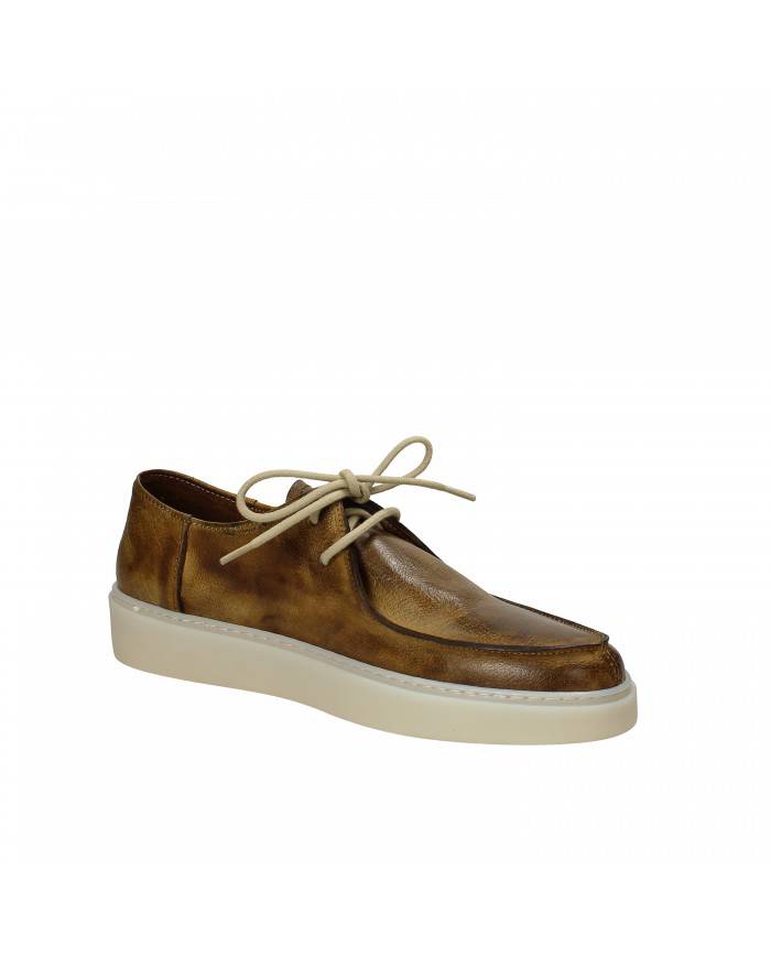 Pawelk's Stringata in pelle Tan 22419 Nuova Collezione Pawelk's Pawelk's Stringata in pelle Tan 22419 Nuova Collezione Pawelk's