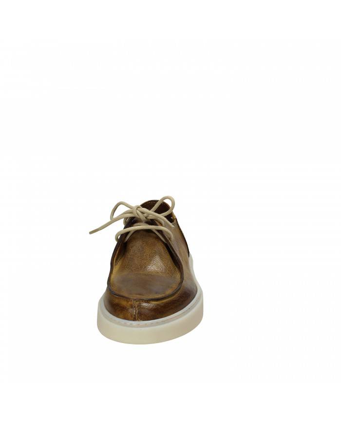Pawelk's Stringata in pelle Tan 22419 Nuova Collezione Pawelk's Pawelk's Stringata in pelle Tan 22419 Nuova Collezione Pawelk's