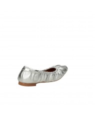 Bibi Lou Ballerina in pelle laminata Argento 680z19vk Nuova Collezi...