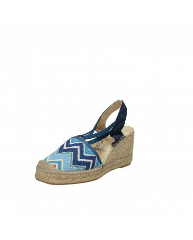 Vidorreta Espadrilla in tessuto Blu 18400.52 Nuova Collezione Vidor... Vidorreta Espadrilla in tessuto Blu 18400.52 Nuova Collezione Vidor...