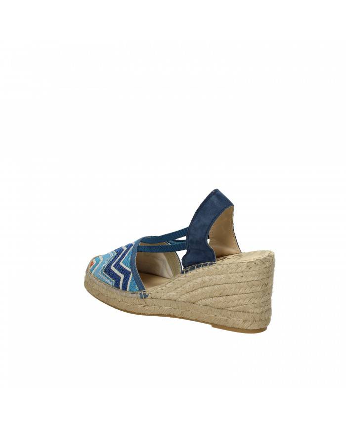 Vidorreta Espadrilla in tessuto Blu 18400.52 Nuova Collezione Vidor... Vidorreta Espadrilla in tessuto Blu 18400.52 Nuova Collezione Vidor...