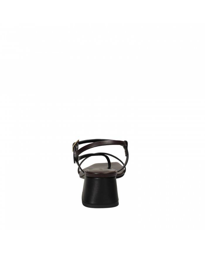 DonnaRì Infradito in pelle Testa Moro DS24CJ Nuova Collezione Donnarì