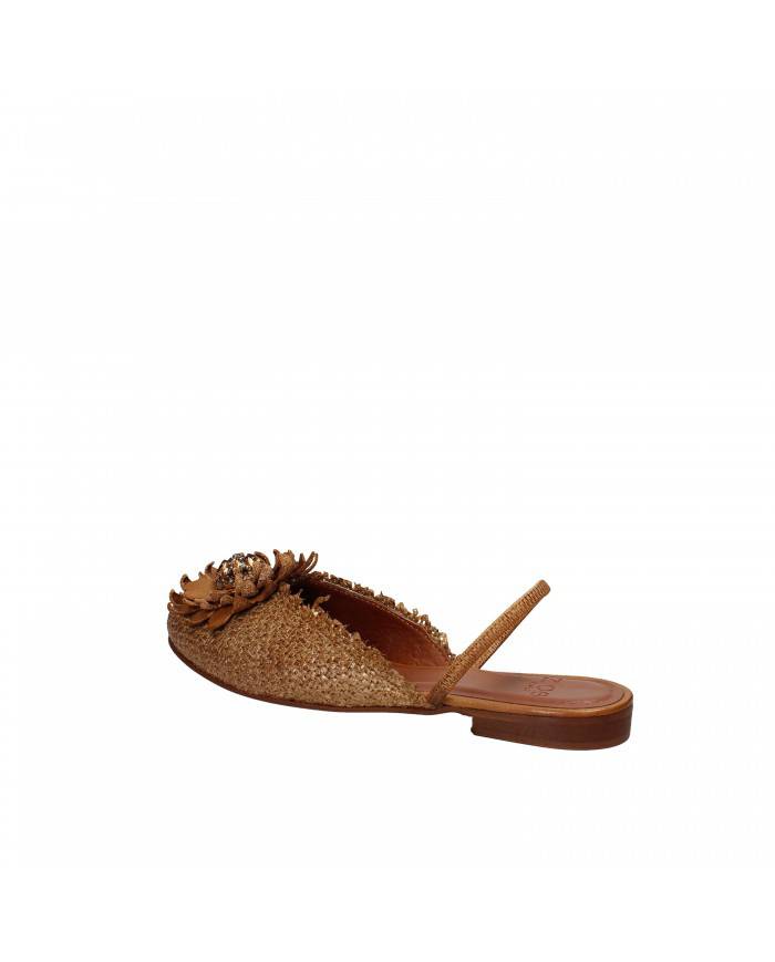Zoe Italy Slingback in tessuto Tan Clair03 Nuova Collezione Zoe Italy