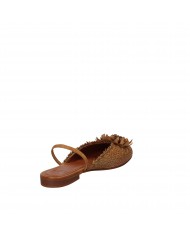 Zoe Italy Slingback in tessuto Tan Clair03 Nuova Collezione Zoe Italy