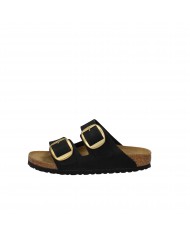 Birkenstock Sandalo basso in nabuk Nero ARIZONA BIG.1023290 Nuova C...