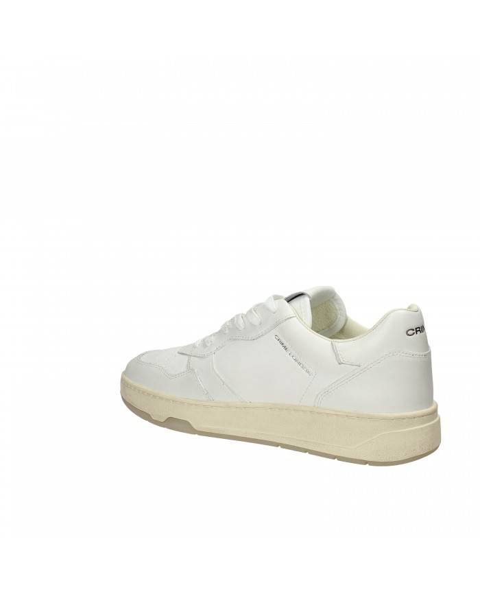 Crime London Sneaker in pelle Bianco Timeless.16205 Nuova Collezion...