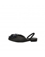 Zoe Italy Slingback in tessuto Nero Clair03 Nuova Collezione Zoe Italy