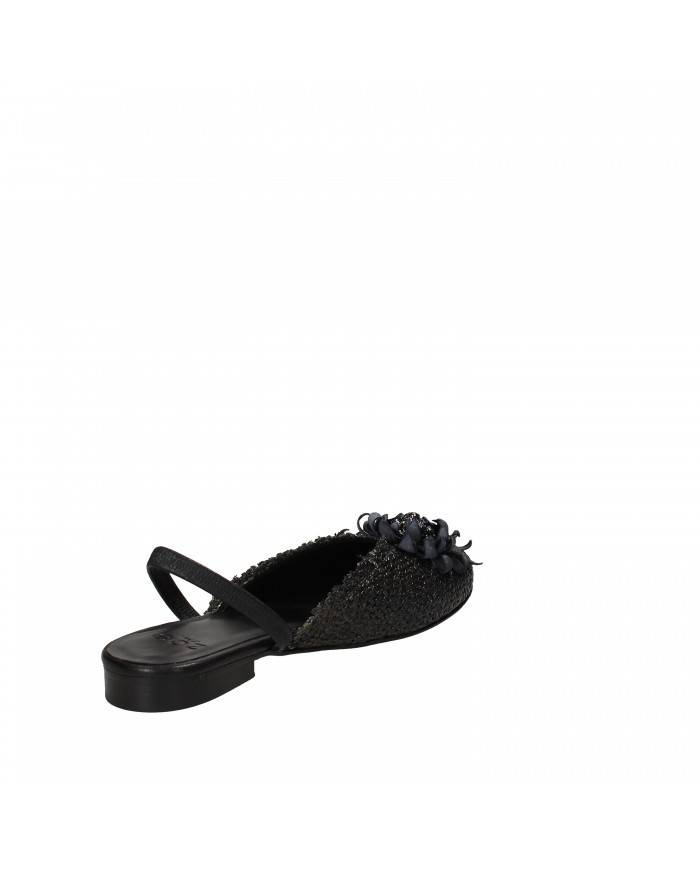 Zoe Italy Slingback in tessuto Nero Clair03 Nuova Collezione Zoe Italy