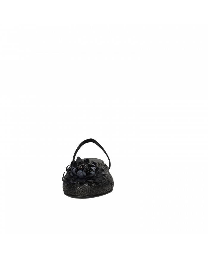 Zoe Italy Slingback in tessuto Nero Clair03 Nuova Collezione Zoe Italy