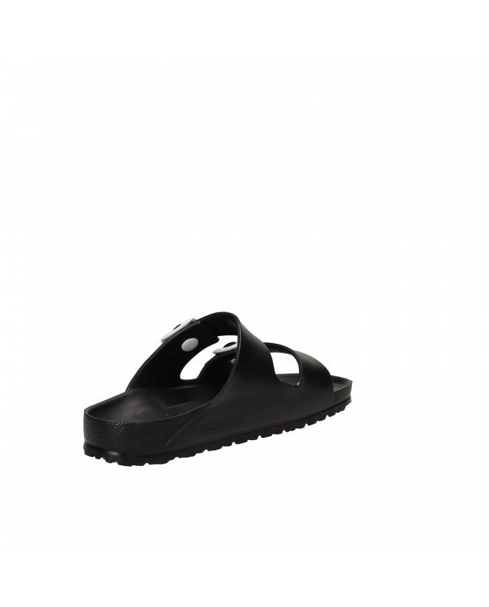 Birkenstock Eva Sandalo basso in gomma Eva Nero e Bianco ARIZONA EV...