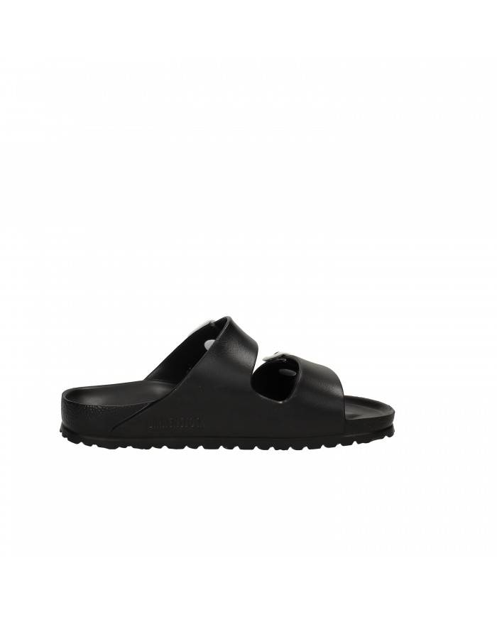 Birkenstock Eva Sandalo basso in gomma Eva Nero e Bianco ARIZONA EV...