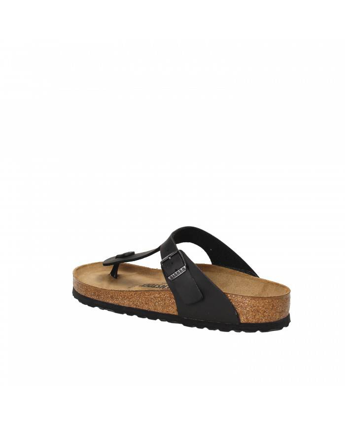 Birkenstock Infradito in pelle Nero GIZEH.043691 Nuova Collezione B... Birkenstock Infradito in pelle Nero GIZEH.043691 Nuova Collezione B...