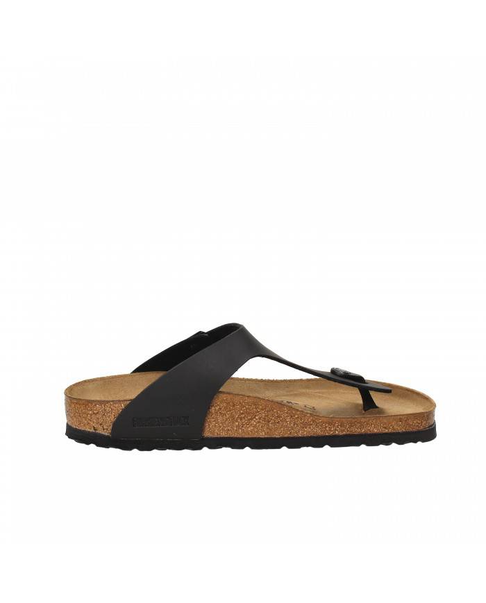 Birkenstock Infradito in pelle Nero GIZEH.043691 Nuova Collezione B... Birkenstock Infradito in pelle Nero GIZEH.043691 Nuova Collezione B...