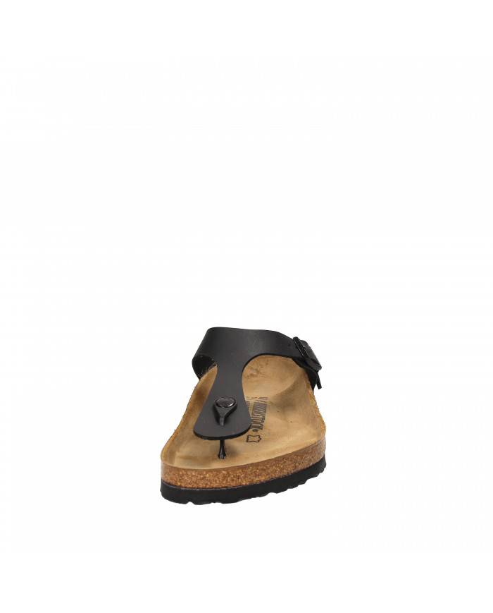 Birkenstock Infradito in pelle Nero GIZEH.043691 Nuova Collezione B... Birkenstock Infradito in pelle Nero GIZEH.043691 Nuova Collezione B...