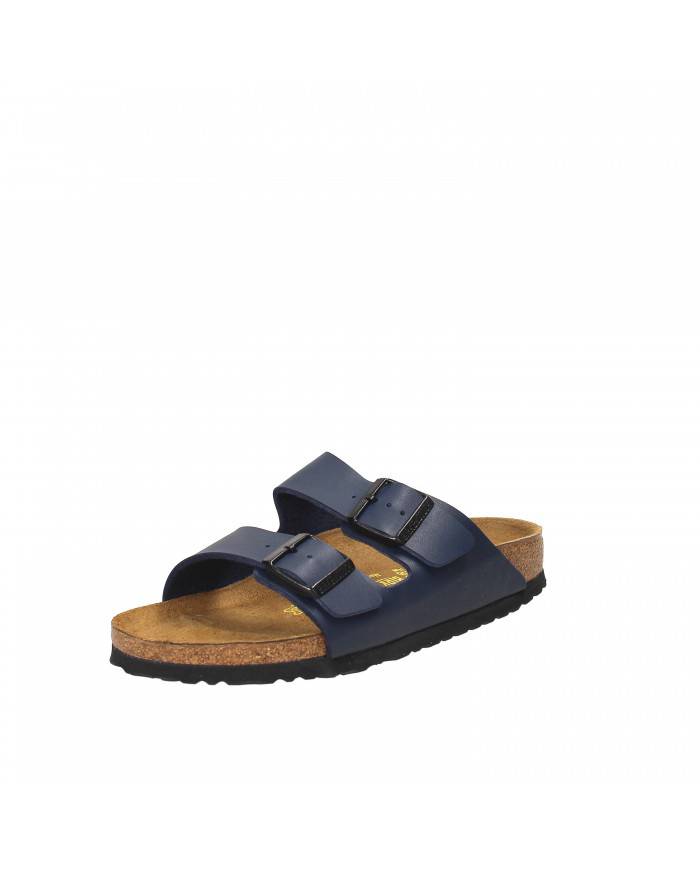 Birkenstock Sandalo in pelle Blu ARIZONA.051753 Nuova Collezione Bi... Birkenstock Sandalo in pelle Blu ARIZONA.051753 Nuova Collezione Bi...