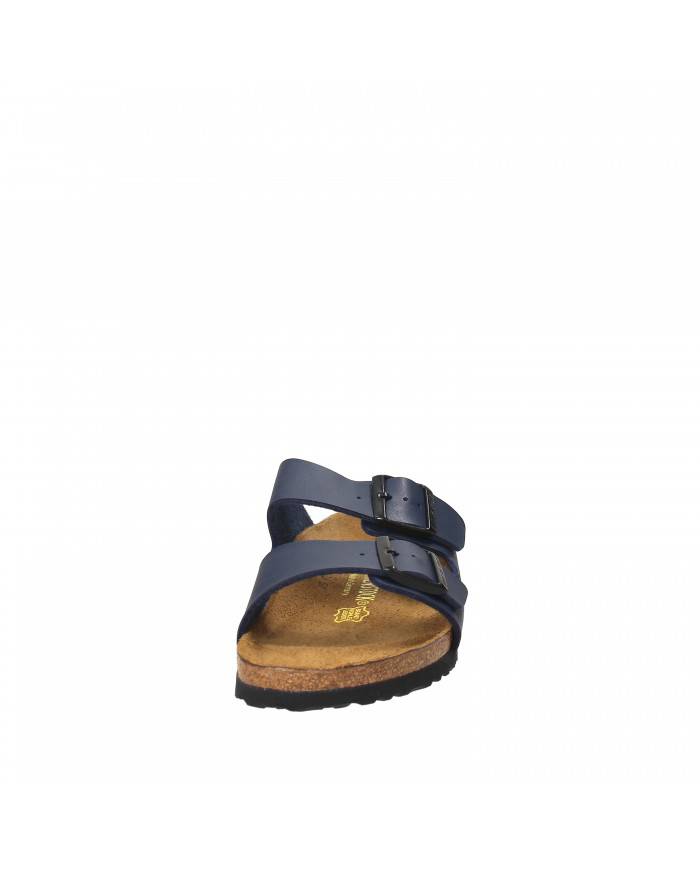 Birkenstock Sandalo in pelle Blu ARIZONA.051753 Nuova Collezione Bi... Birkenstock Sandalo in pelle Blu ARIZONA.051753 Nuova Collezione Bi...