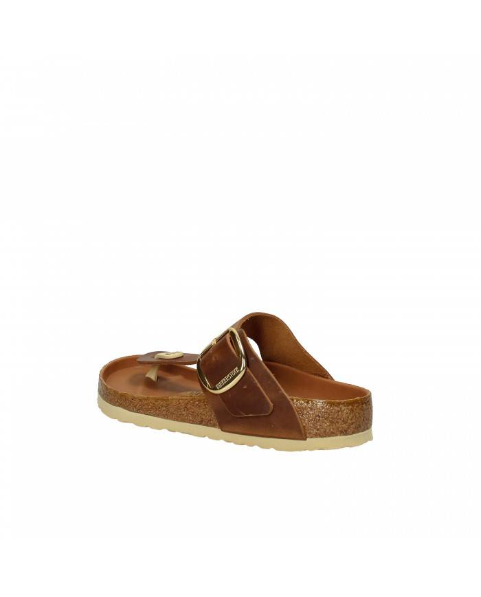 Birkenstock Infradito in pelle ingrassata Tan GIZEH BIG.1018745 Nuo... Birkenstock Infradito in pelle ingrassata Tan GIZEH BIG.1018745 Nuo...