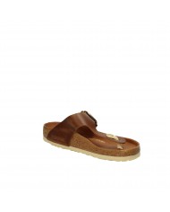 Birkenstock Infradito in pelle ingrassata Tan GIZEH BIG.1018745 Nuo... Birkenstock Infradito in pelle ingrassata Tan GIZEH BIG.1018745 Nuo...