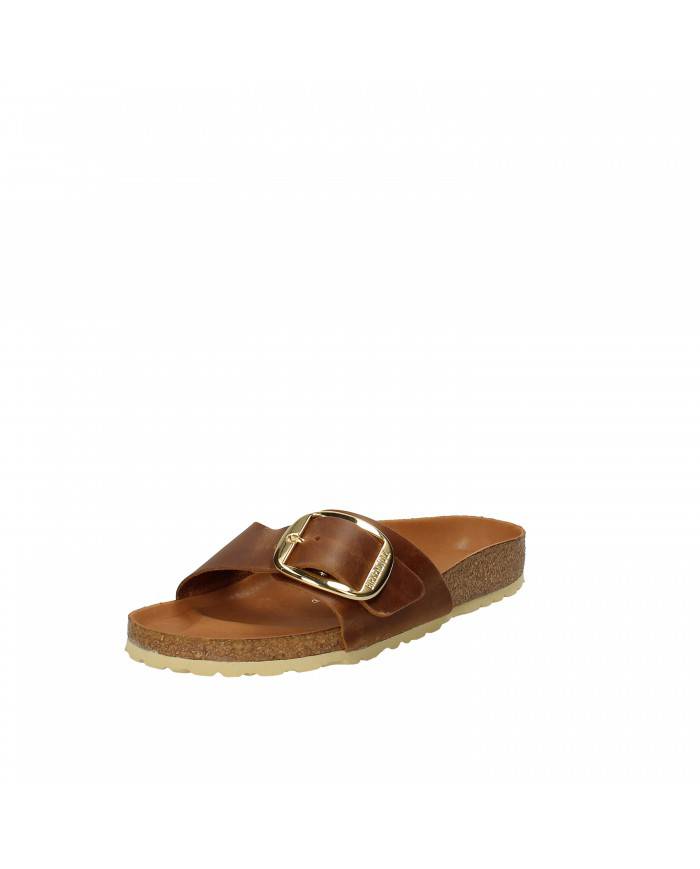 Birkenstock Sandalo basso in nabuk Tan MADRID BIG.1006525 Nuova Col... Birkenstock Sandalo basso in nabuk Tan MADRID BIG.1006525 Nuova Col...